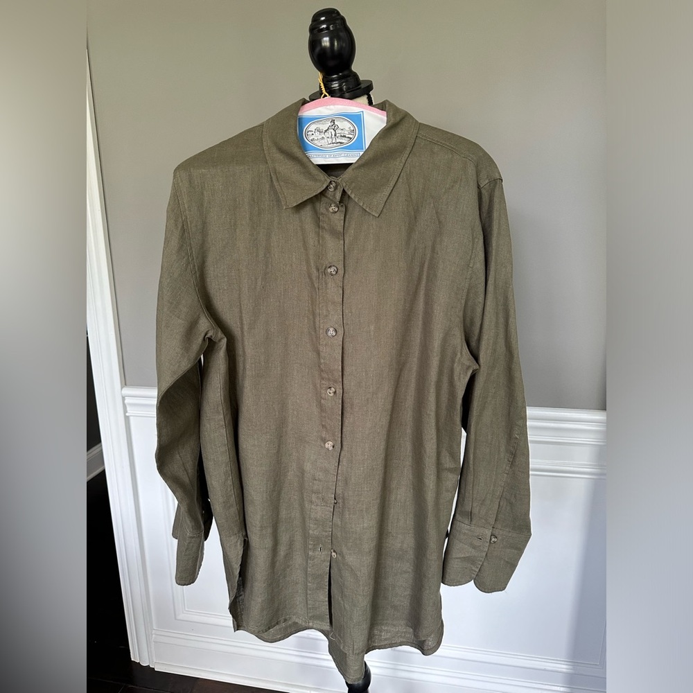 Sanctuary Linen Blouse L